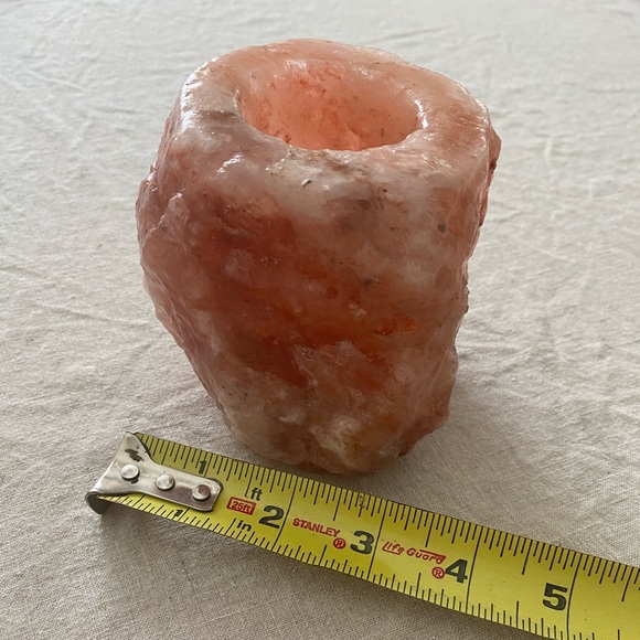 Accents Pink Salt Votive Candle Holder Poshmark